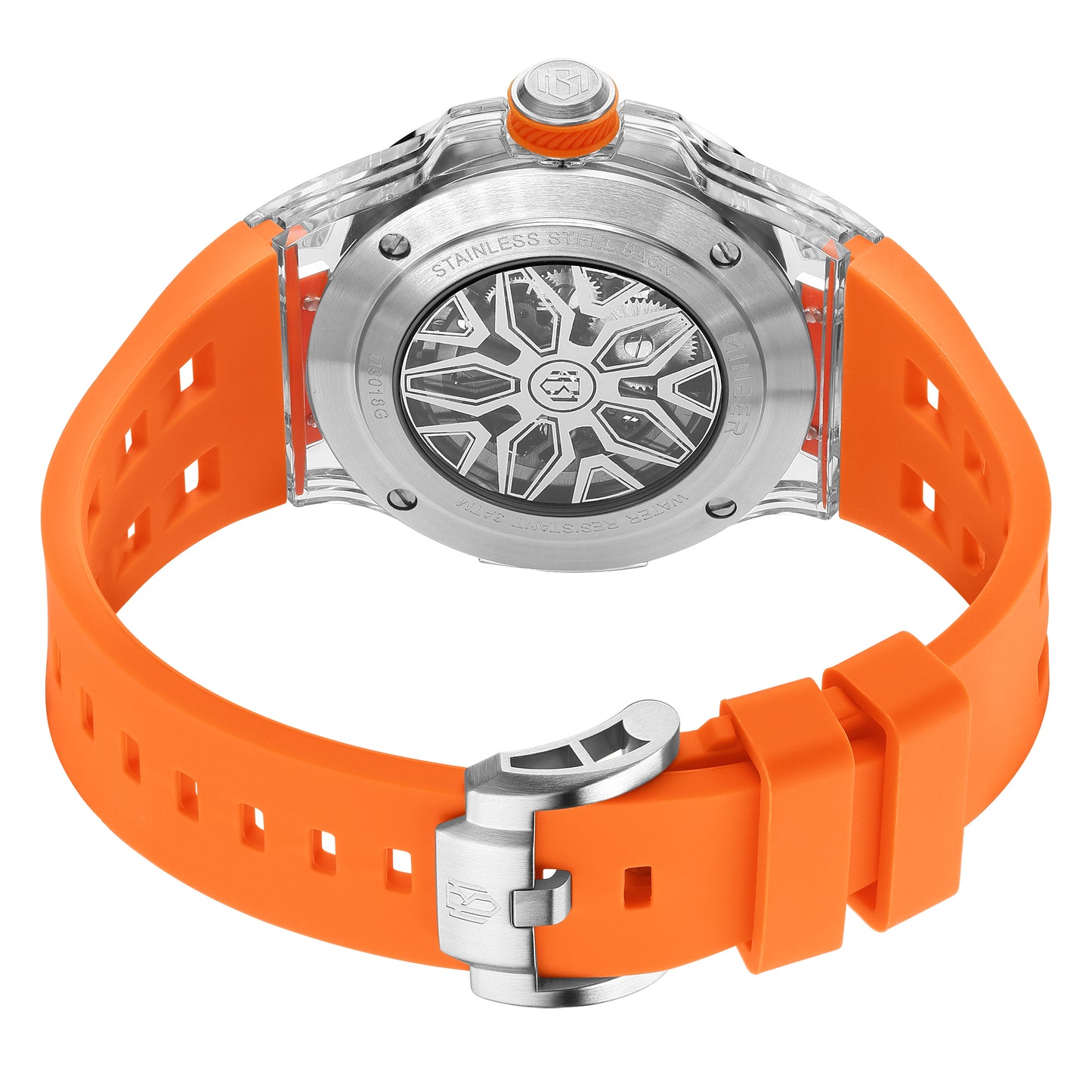 Minber Skeleton Automatic Watch - 9018