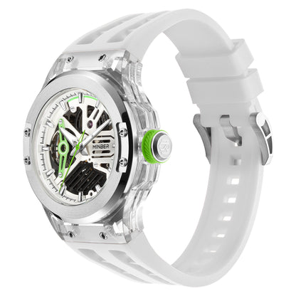Minber Skeleton Automatic Watch - 9018