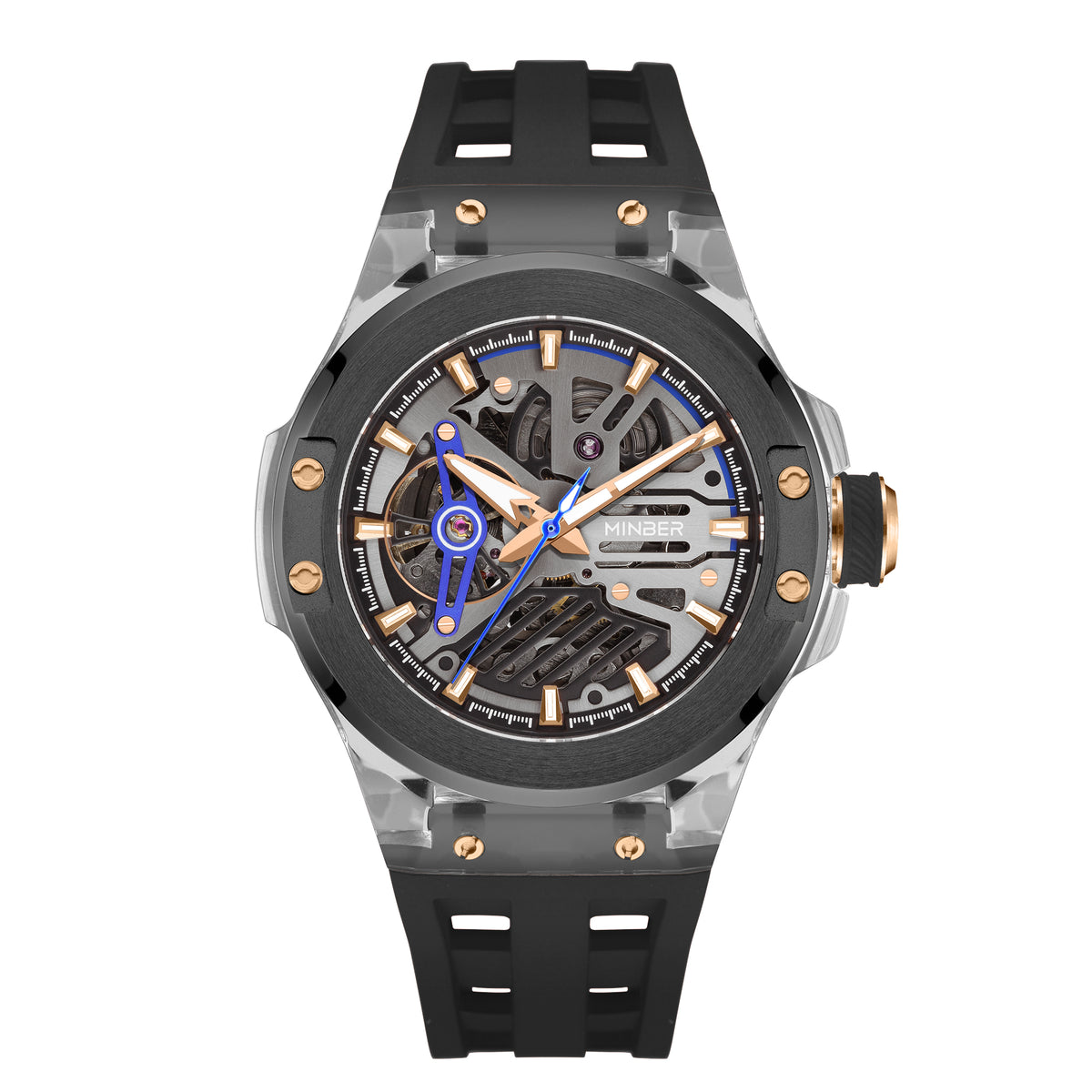 BLACK AUTOMATIC HYBRID LUMINEX
