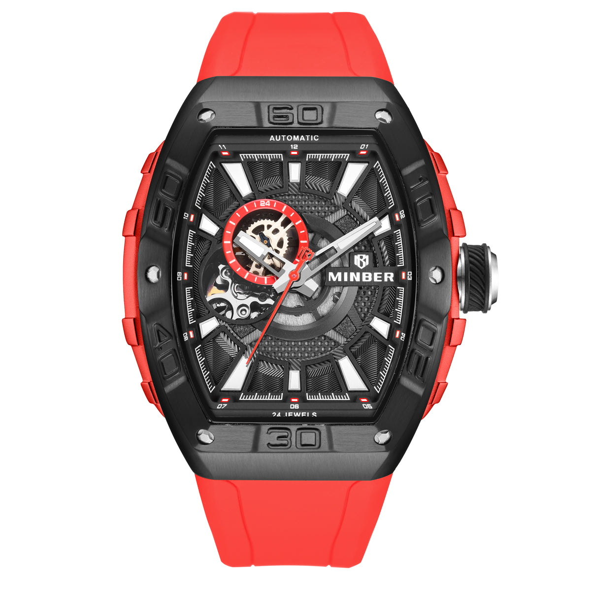 BLACK RED AUTOMATIC URBAN VORTEX
