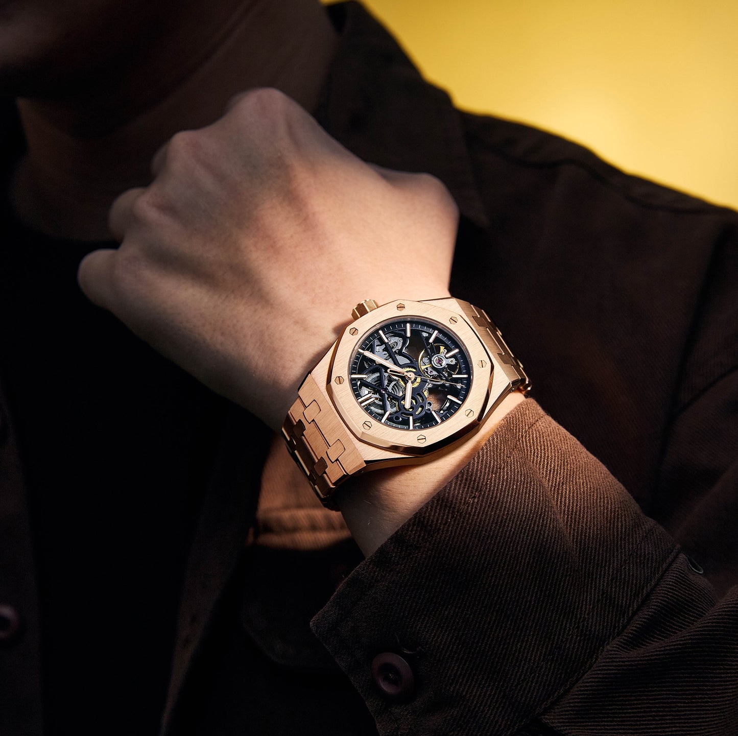 MINBER Automatic Skeleton Watch - 9005-4