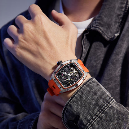 MINBER Automatic Skeleton Watch - Horizon Forge - 9198-1