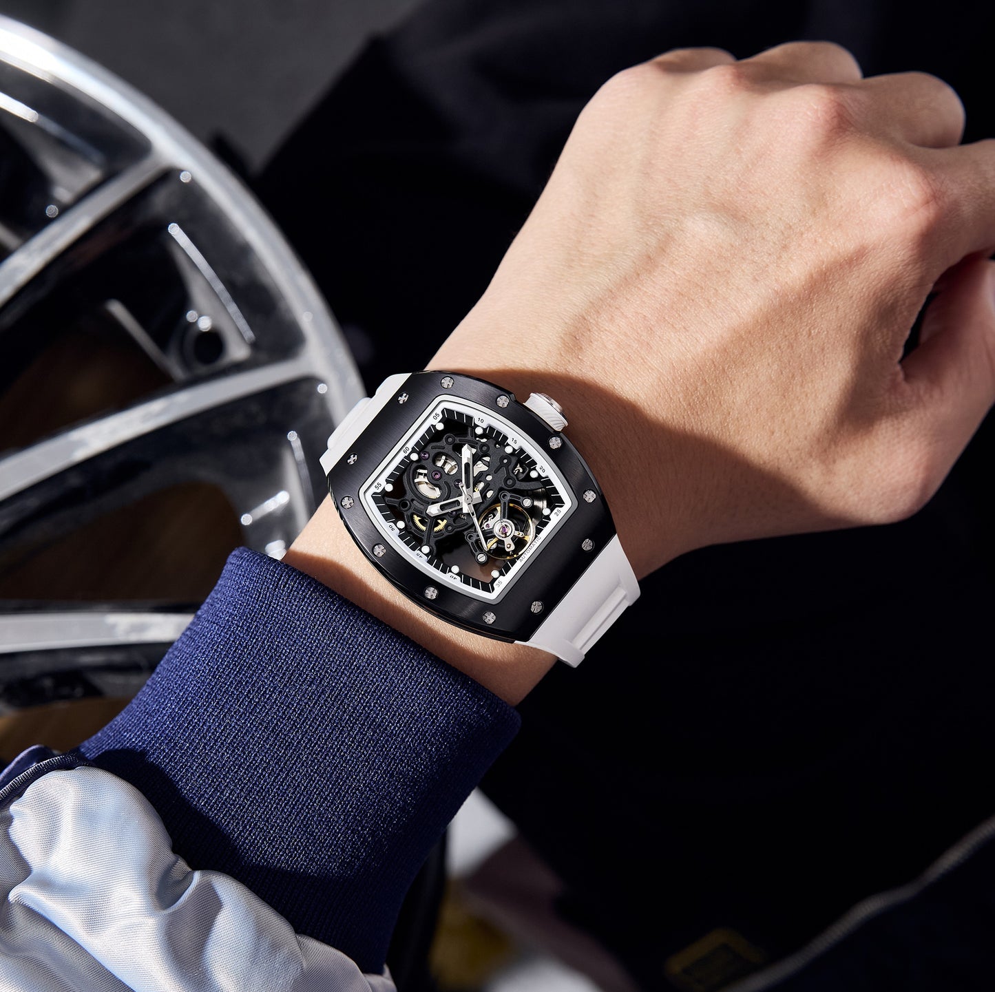MINBER Automatic Skeleton Watch - 9190-12