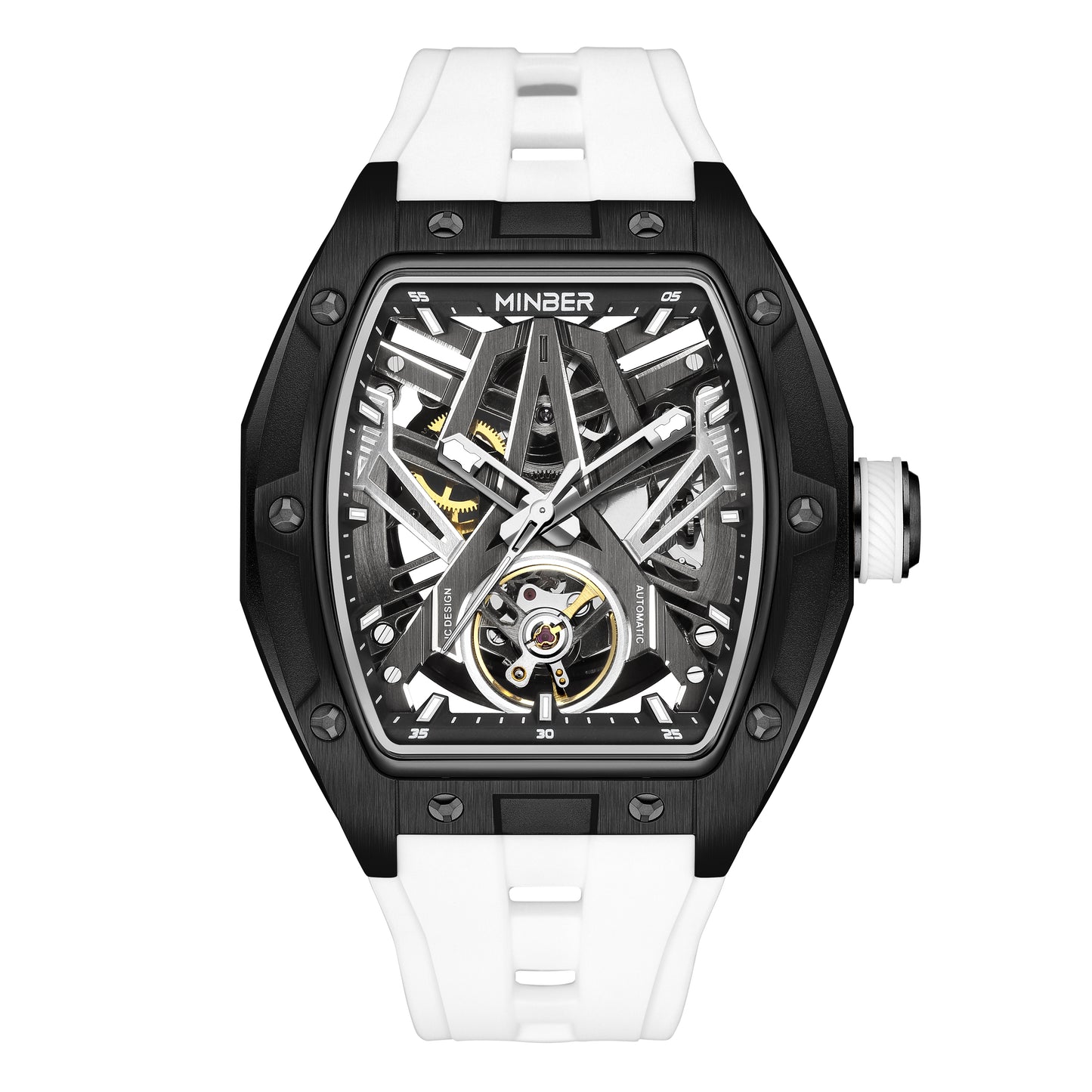 MINBER Automatic Skeleton Watch - 9191