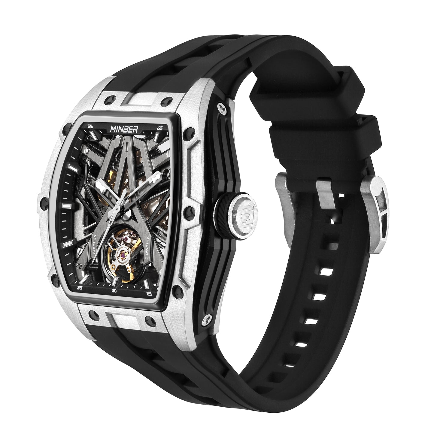 MINBER Automatic Skeleton Watch - 9191