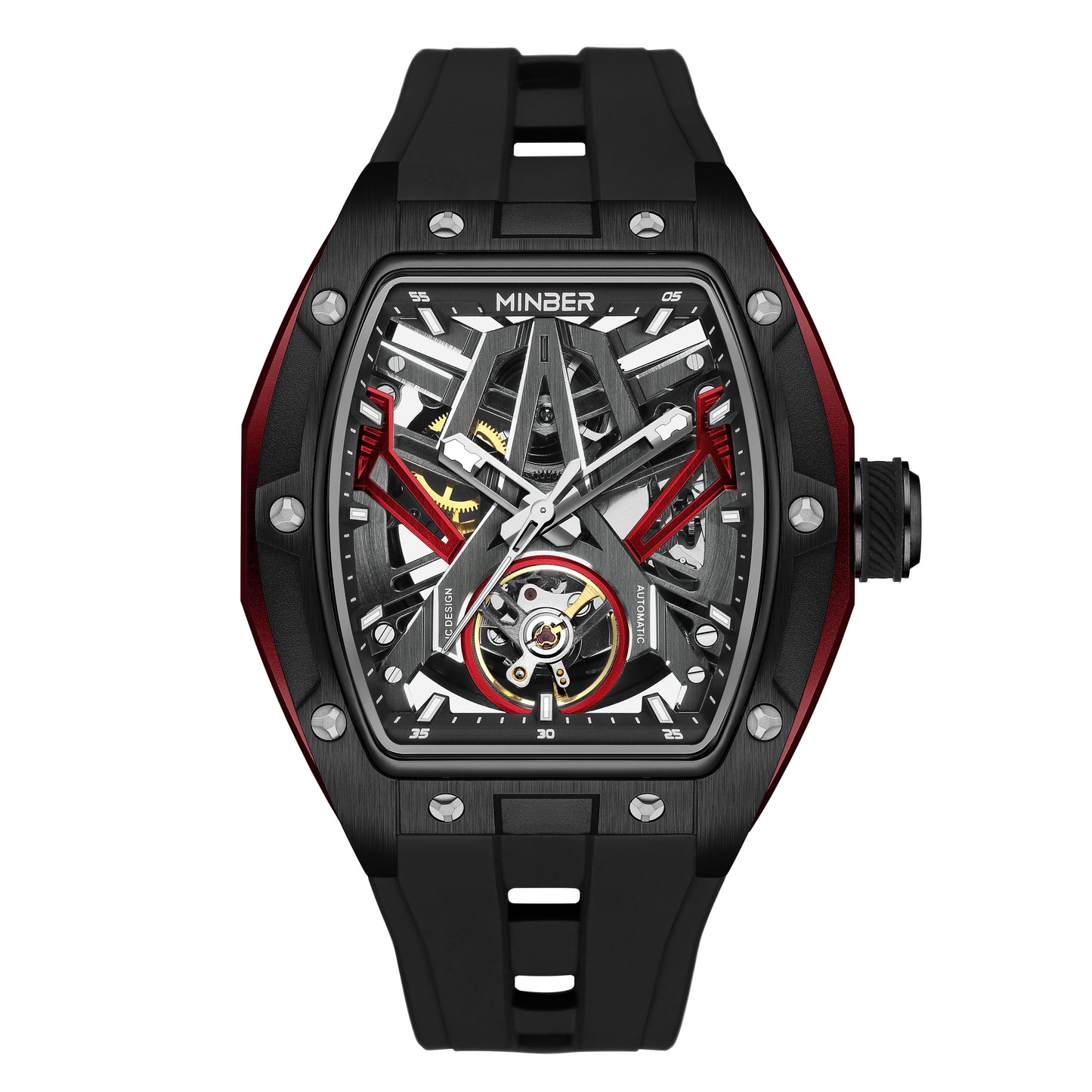 MINBER Automatic Skeleton Watch - 9191