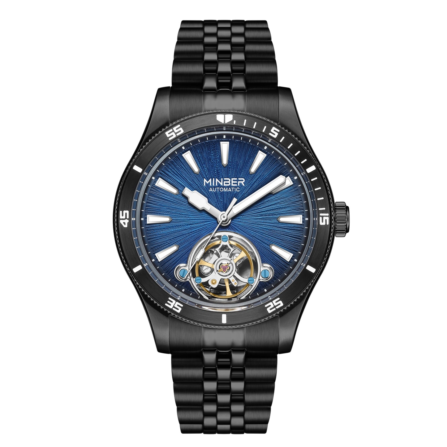 Minber Automatic Skeleton Watch - 9164