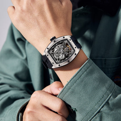 MINBER Automatic Skeleton Watch - Eternal Gear - 9198-3