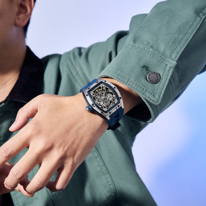 MINBER Automatic Skeleton Watch - Eternal Gear - 9198-3