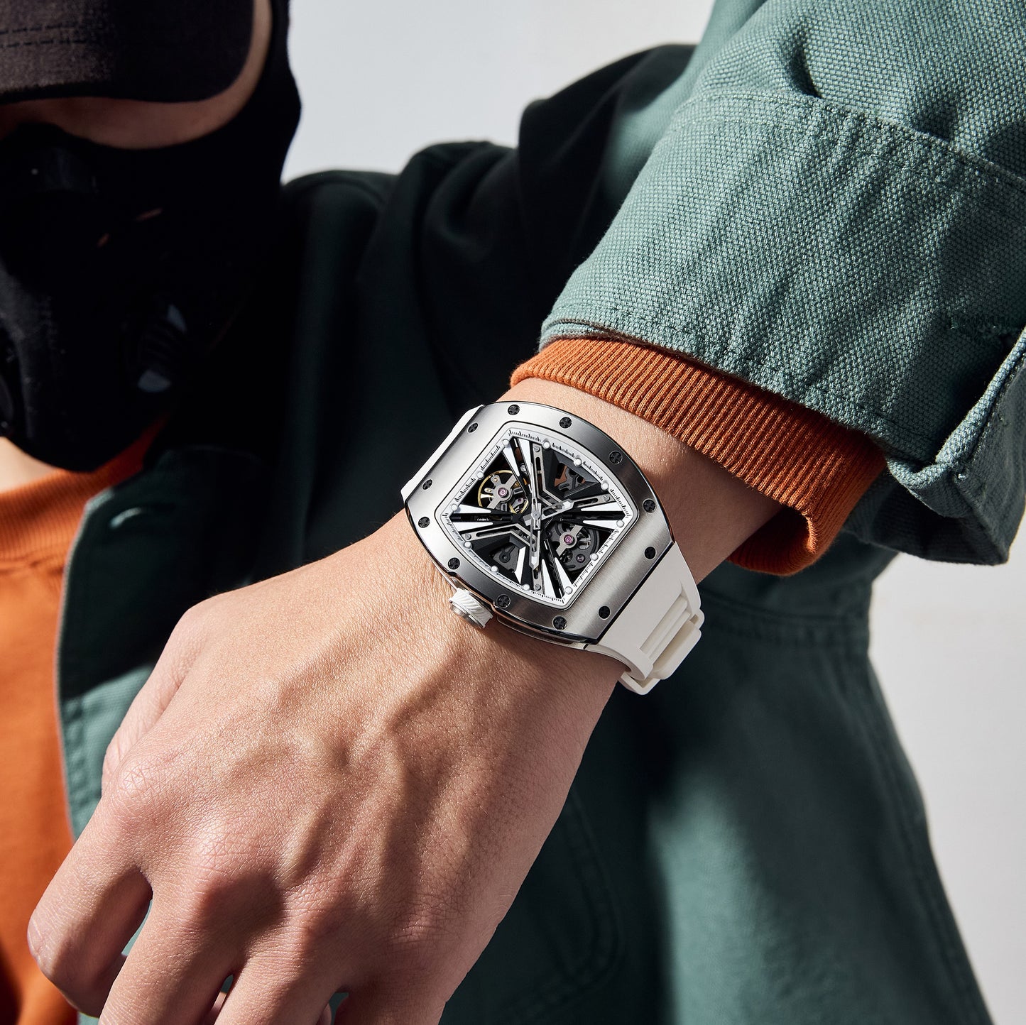 MINBER Automatic Skeleton Watch - 9190-4