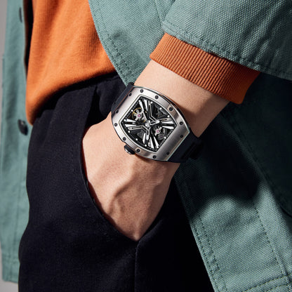 MINBER Automatic Skeleton Watch - 9190-4