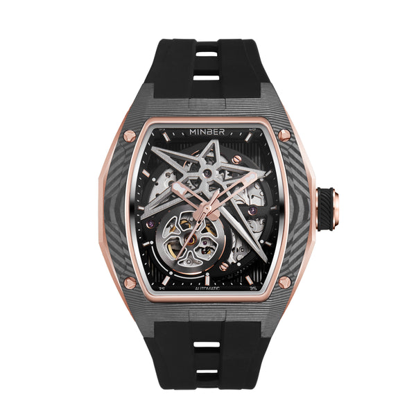 MINBER Automatic Skeleton Watch - 9108