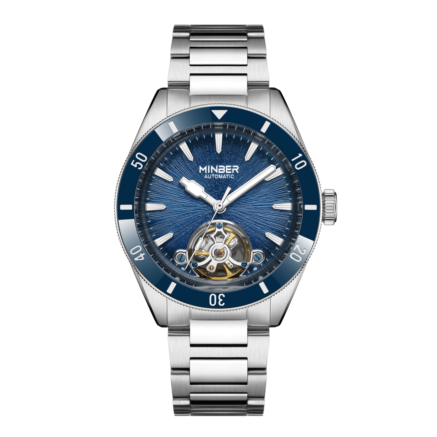 Minber Automatic Skeleton Watch - 9167