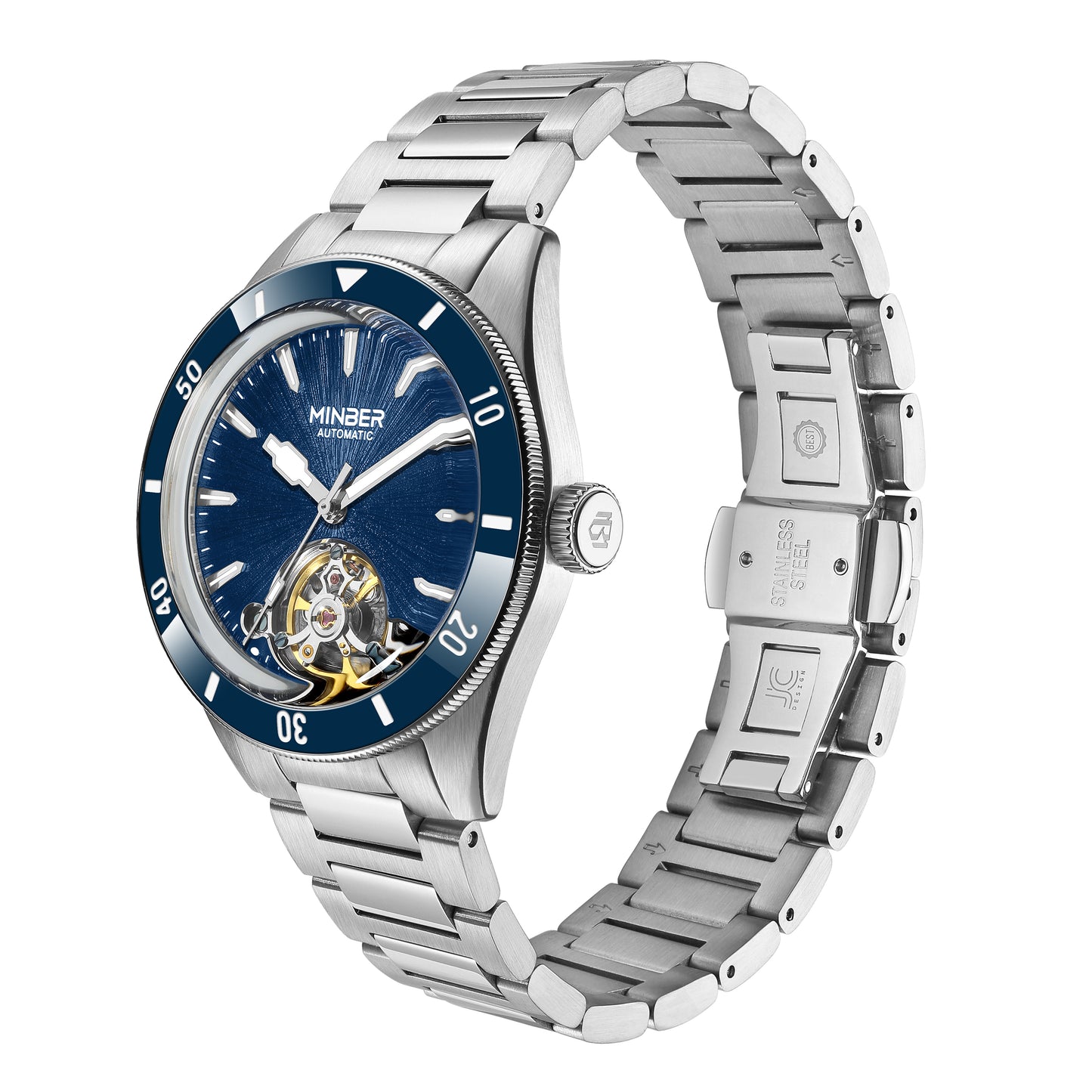 Minber Automatic Skeleton Watch - 9167