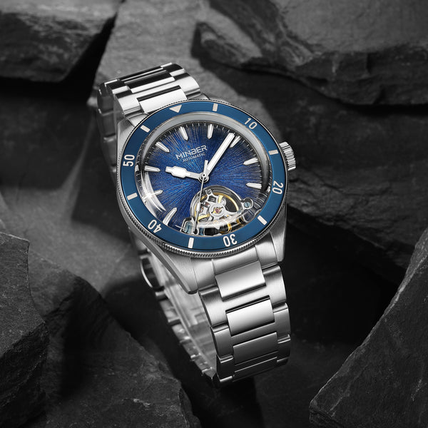 Minber Automatic Skeleton Watch - 9167