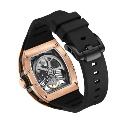 MINBER Automatic Skeleton Watch - Memento Automaton - 9190-13