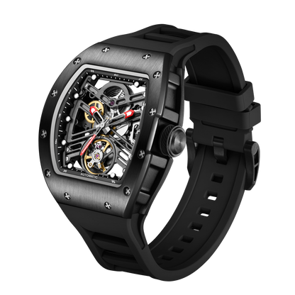 MINBER Automatic Skeleton Watch - Memento Automaton - 9190-13