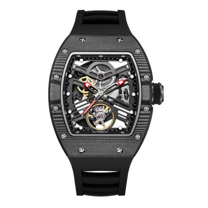 MINBER Automatic Skeleton Watch - Memento Automaton - 9190-13