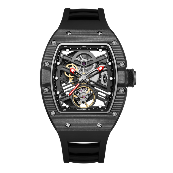 MINBER Automatic Skeleton Watch - Memento Automaton - 9190-13