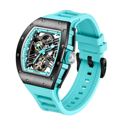 MINBER Automatic Skeleton Watch - Memento Automaton - 9190-13