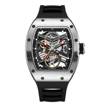 MINBER Automatic Skeleton Watch - Memento Automaton - 9190-13