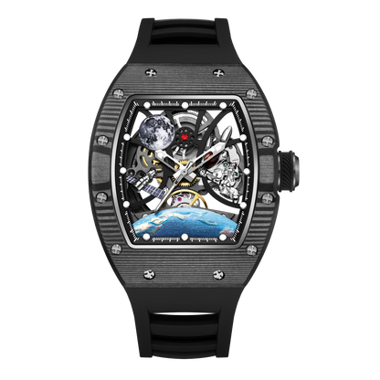 MINBER Automatic Skeleton Watch - Terra Pulse - 9190-14