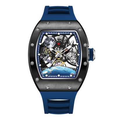 MINBER Automatic Skeleton Watch - Terra Pulse - 9190-14
