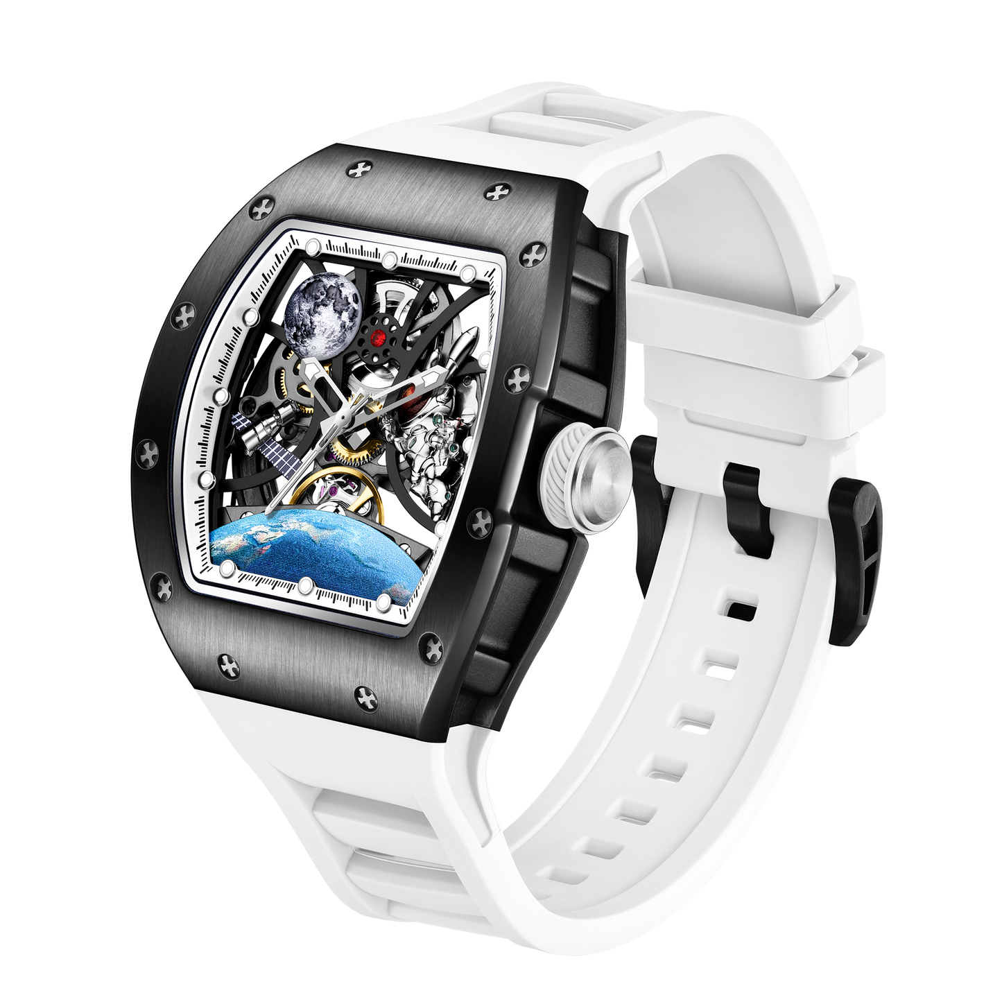 MINBER Automatic Skeleton Watch - Terra Pulse - 9190-14