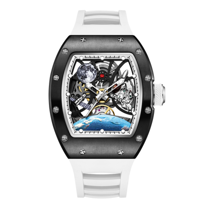 MINBER Automatic Skeleton Watch - Terra Pulse - 9190-14