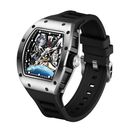 MINBER Automatic Skeleton Watch - Terra Pulse - 9190-14