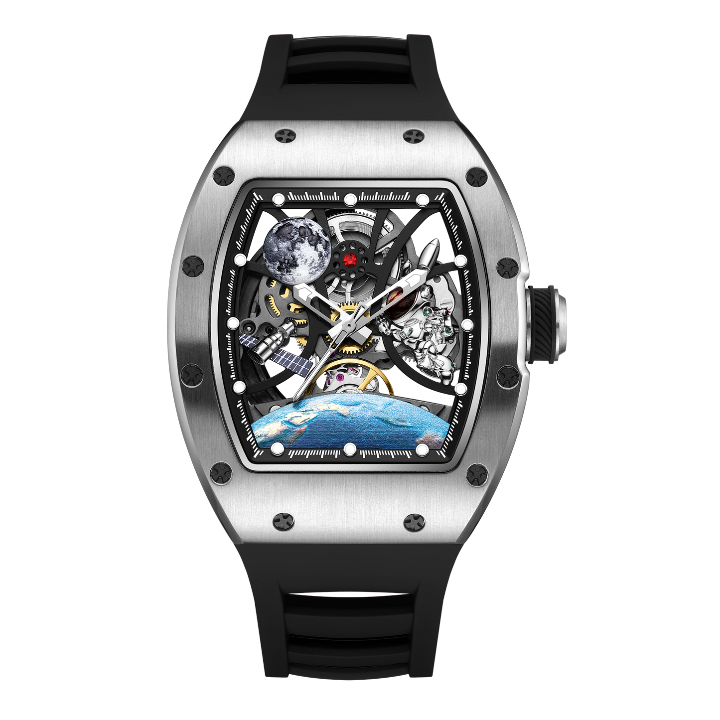 MINBER Automatic Skeleton Watch - Terra Pulse - 9190-14