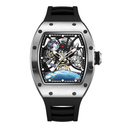 MINBER Automatic Skeleton Watch - Terra Pulse - 9190-14