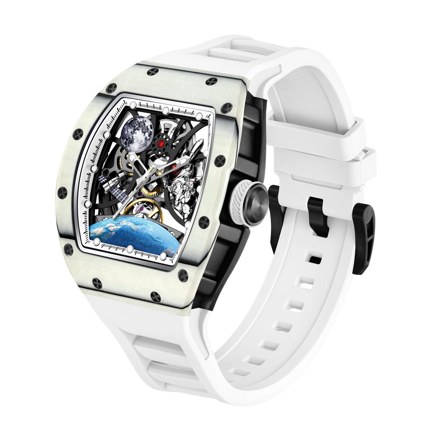 MINBER Automatic Skeleton Watch - Terra Pulse - 9190-14