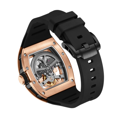 MINBER Automatic Skeleton Watch - Dragon Forge - 9190-15