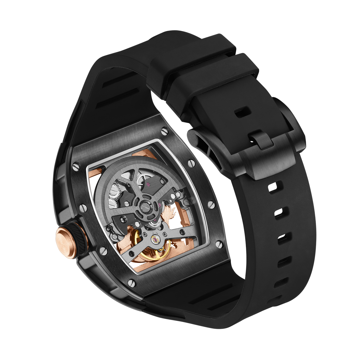 MINBER Automatic Skeleton Watch - Dragon Forge - 9190-15