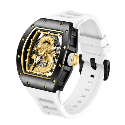 MINBER Automatic Skeleton Watch - Dragon Forge - 9190-15