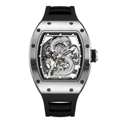 MINBER Automatic Skeleton Watch - Dragon Forge - 9190-15
