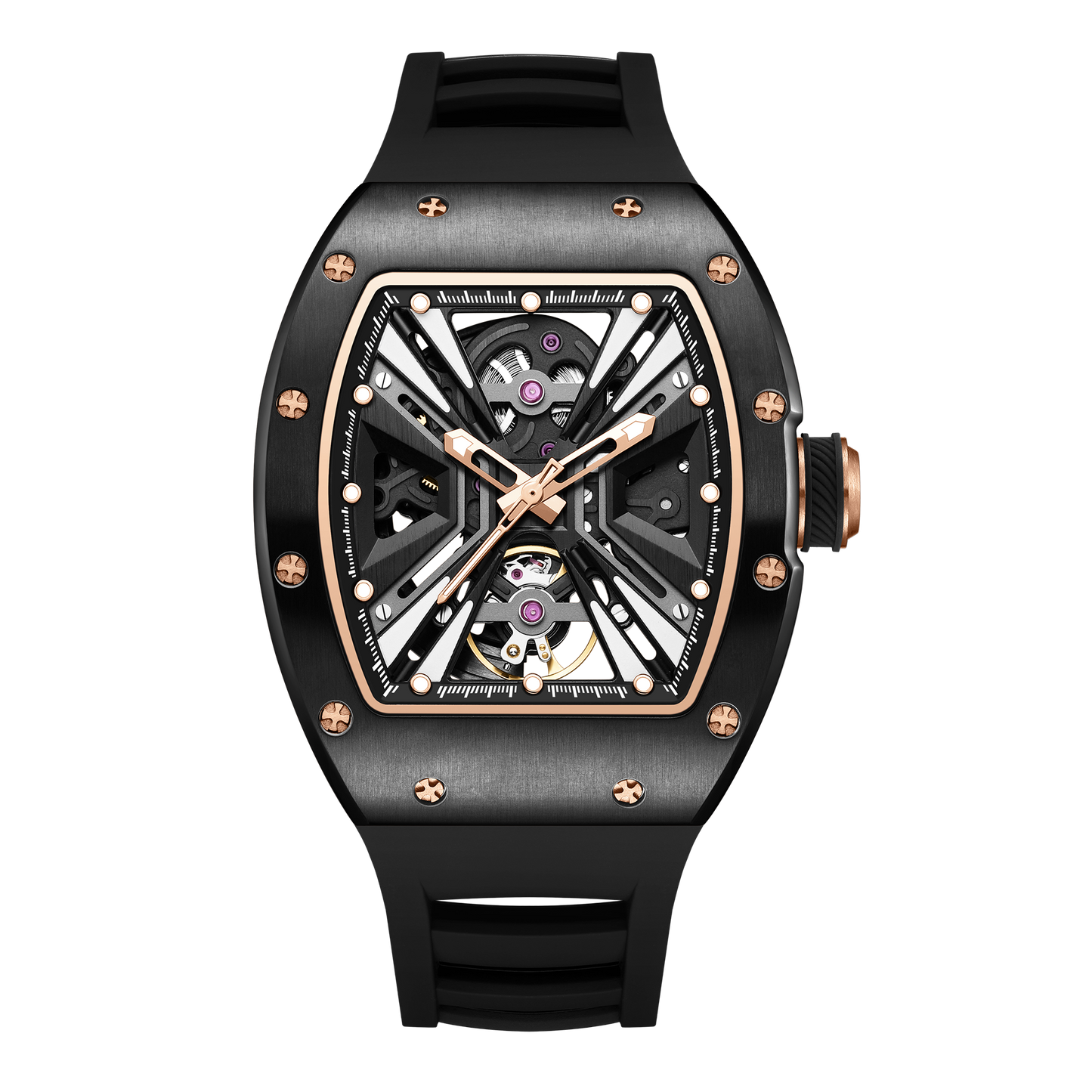 MINBER Automatic Skeleton Watch - 9190-4