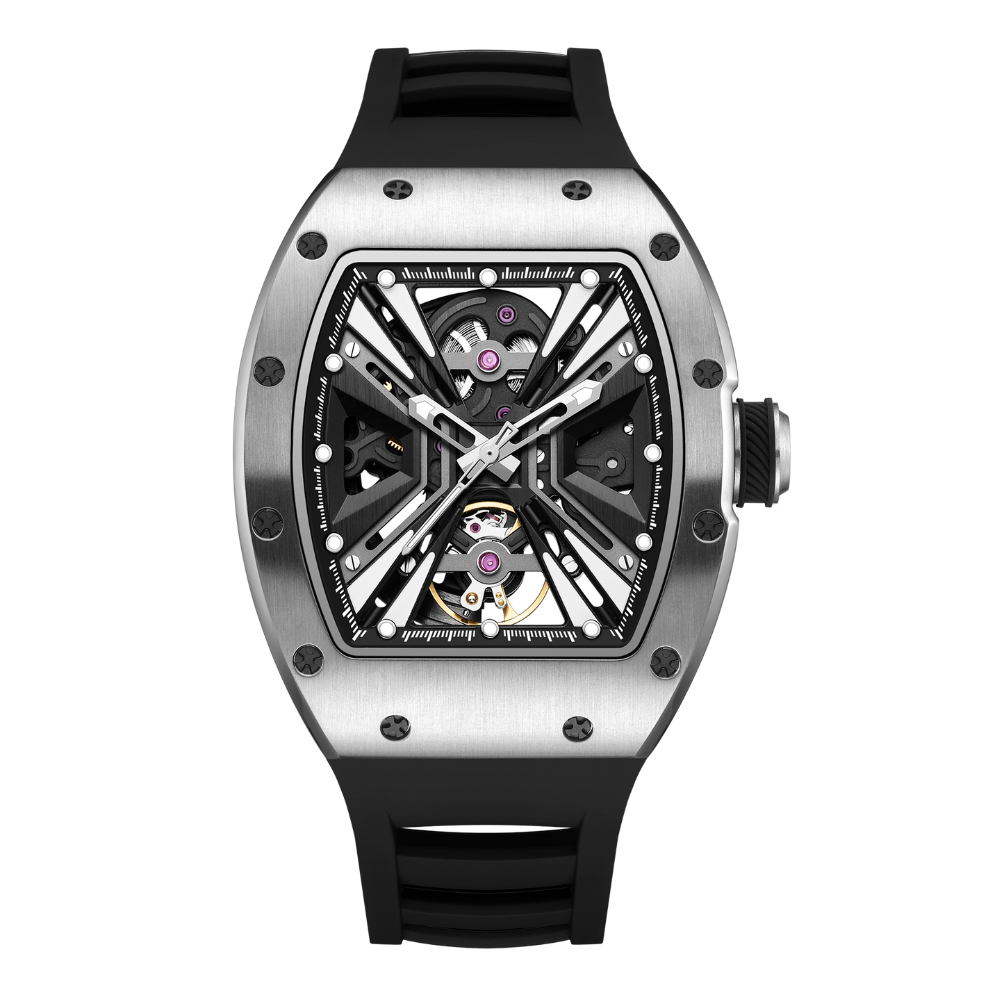 MINBER Automatic Skeleton Watch - 9190-4