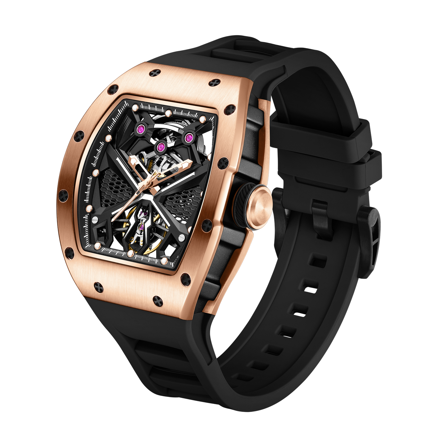 MINBER Automatic Skeleton Watch - 9190-5