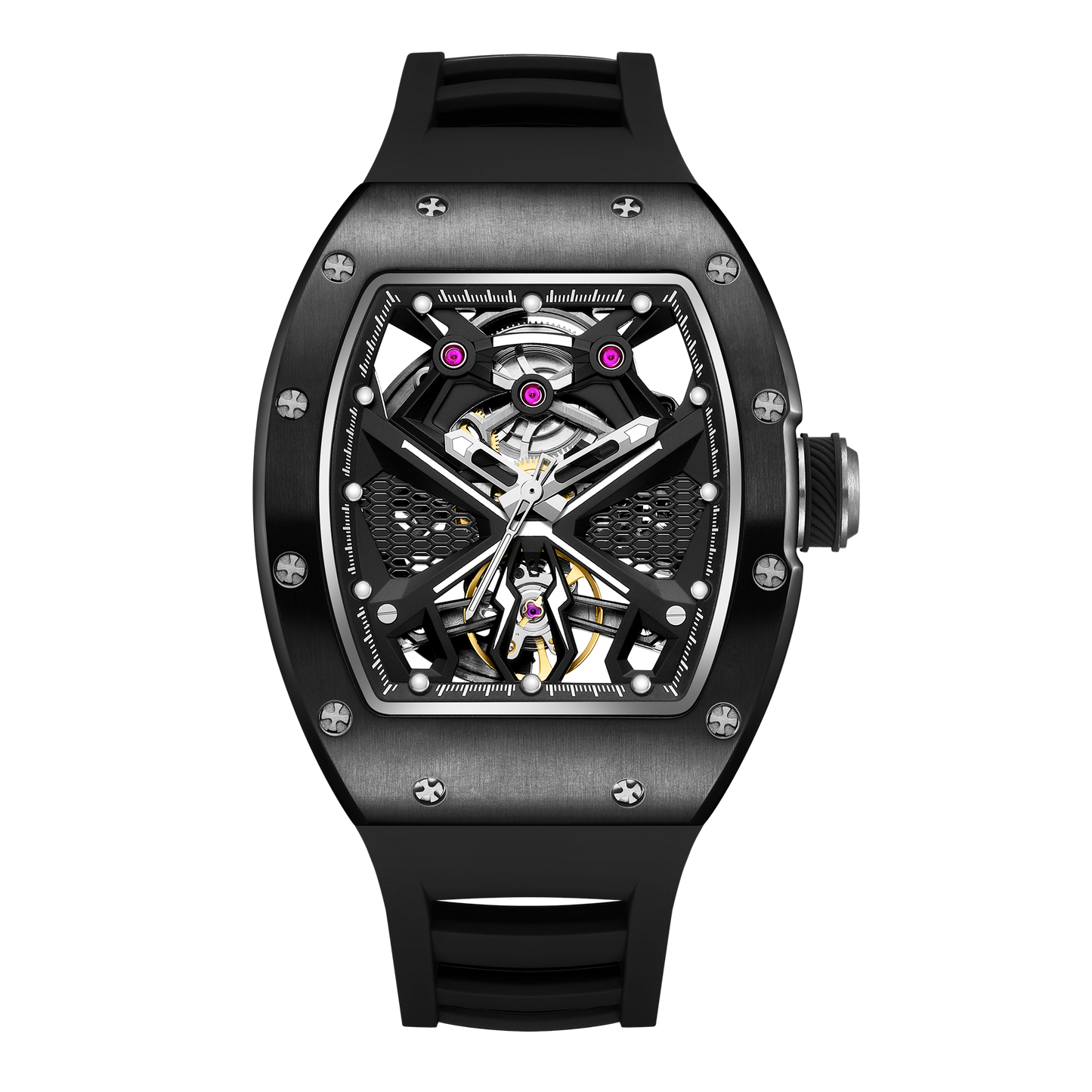 MINBER Automatic Skeleton Watch - 9190-5