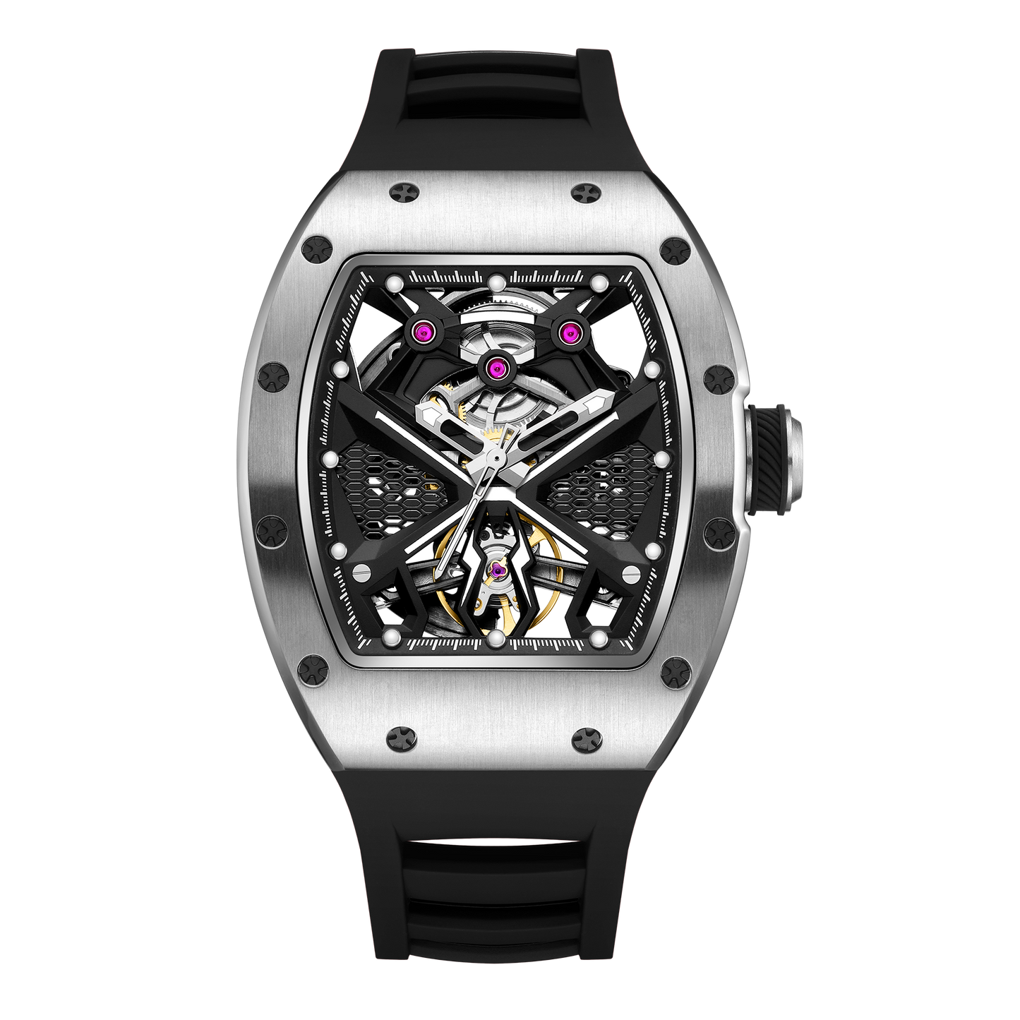 MINBER Automatic Skeleton Watch - 9190-5