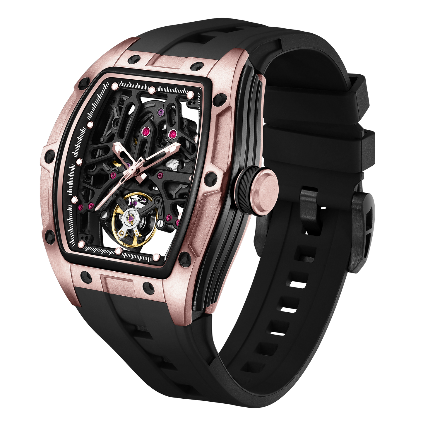 MINBER Automatic Skeleton Watch - Horizon Forge - 9198-1