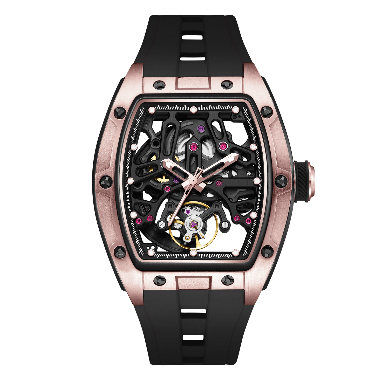 MINBER Automatic Skeleton Watch - Horizon Forge - 9198-1