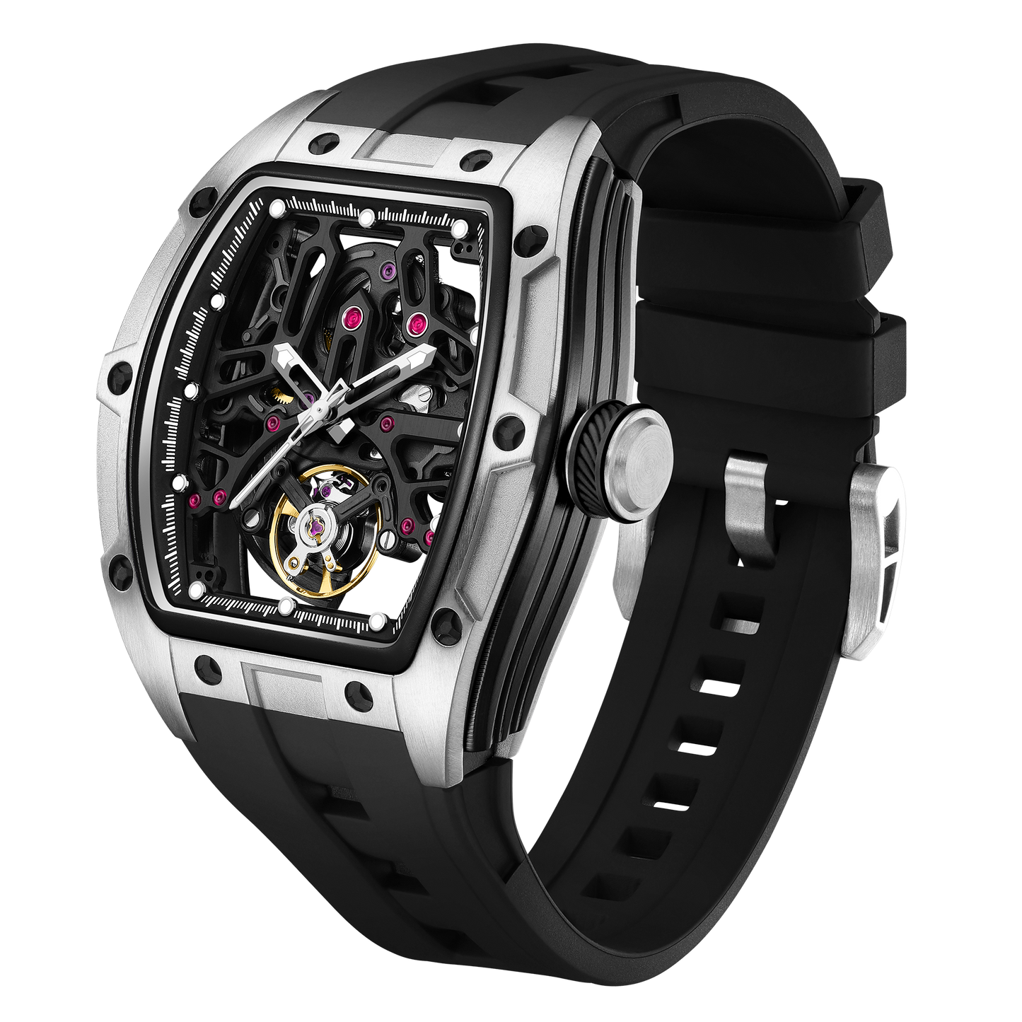 MINBER Automatic Skeleton Watch - Horizon Forge - 9198-1