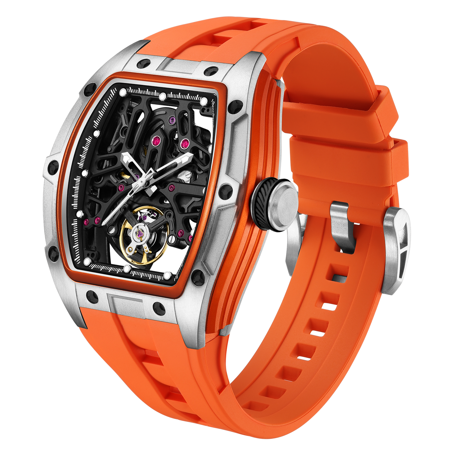 MINBER Automatic Skeleton Watch - Horizon Forge - 9198-1