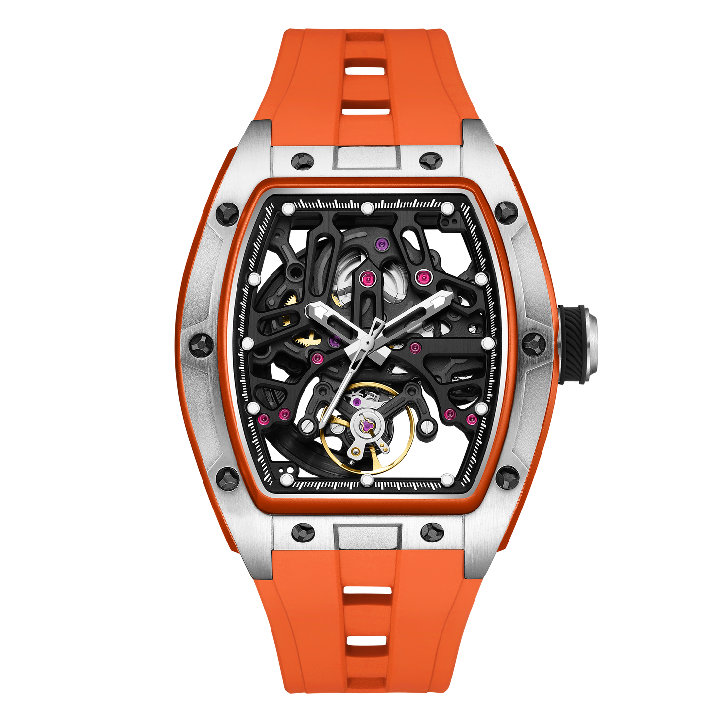 MINBER Automatic Skeleton Watch - Horizon Forge - 9198-1