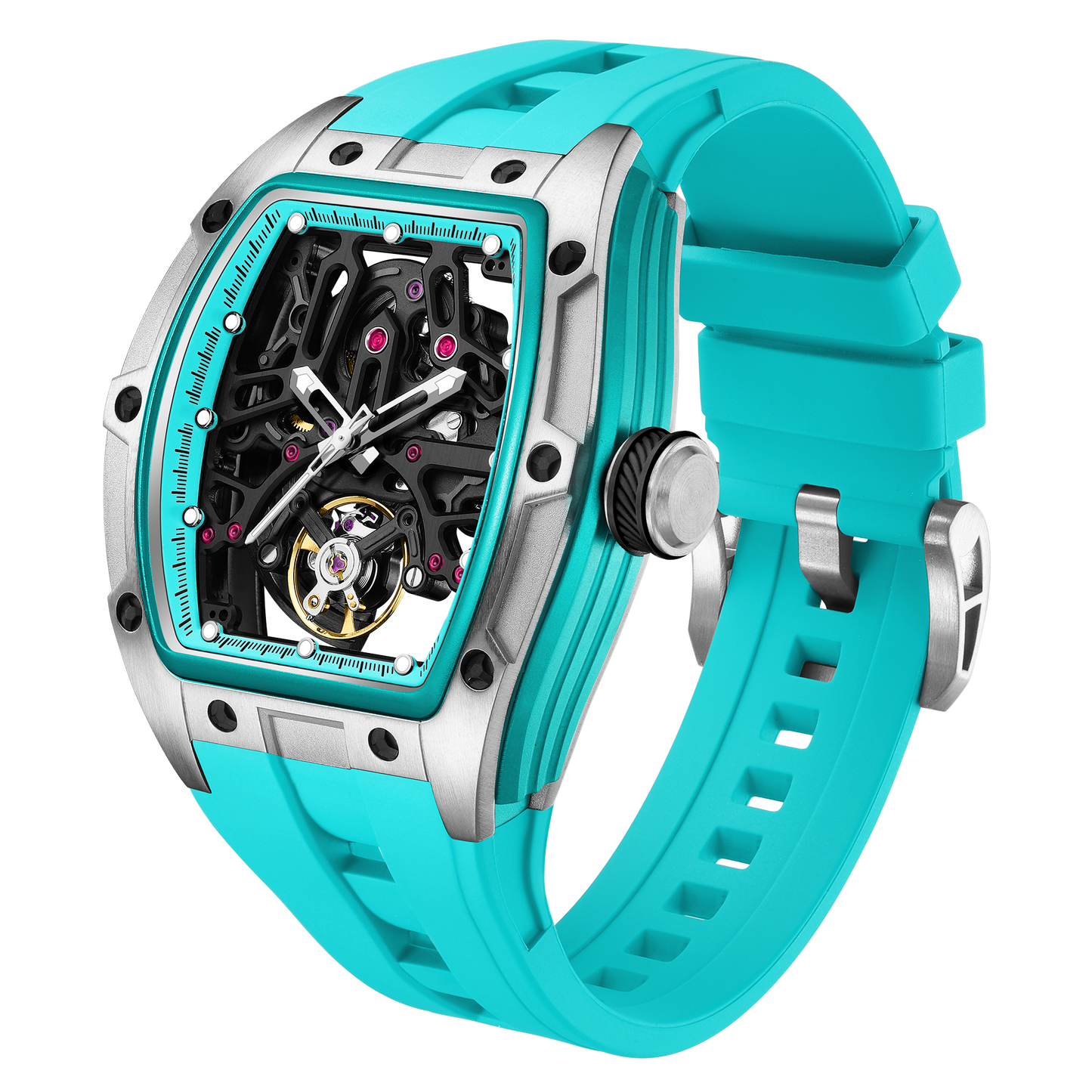 MINBER Automatic Skeleton Watch - Horizon Forge - 9198-1