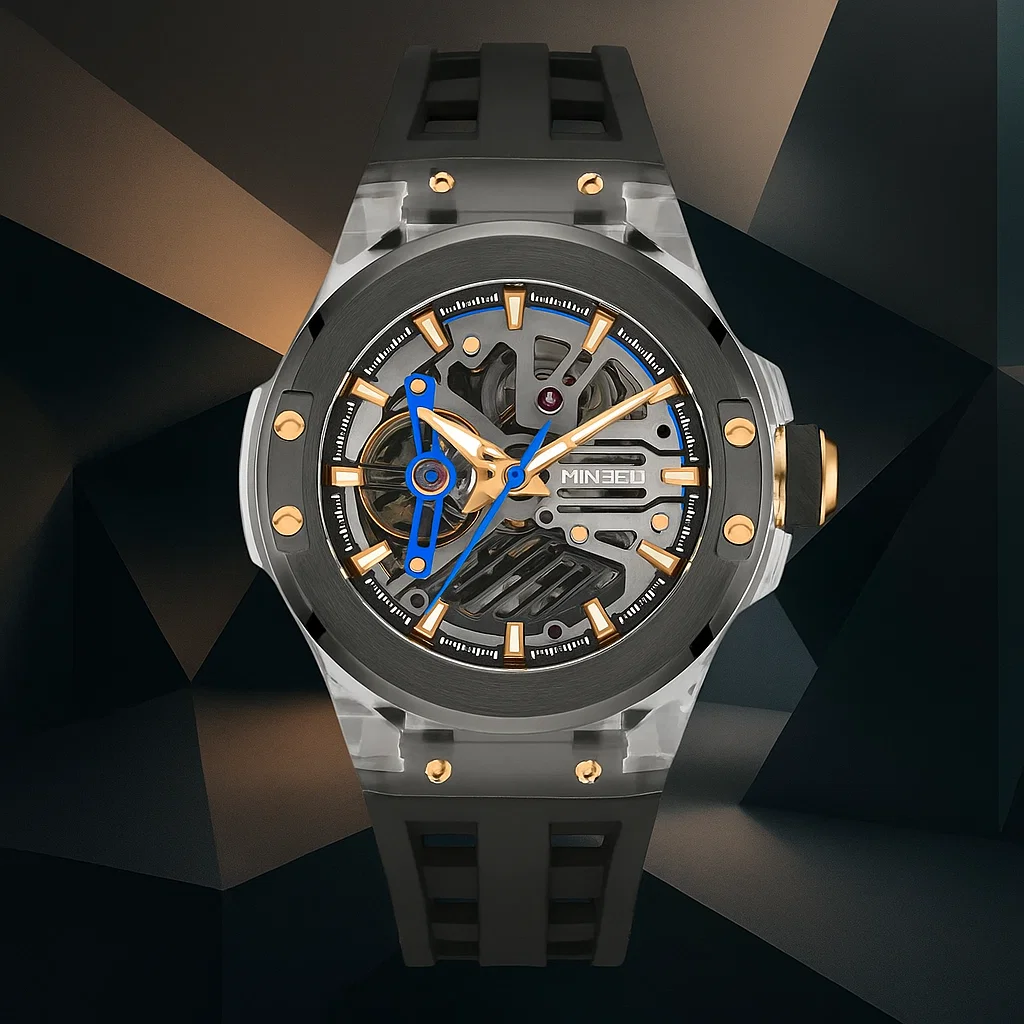 BLACK AUTOMATIC HYBRID LUMINEX