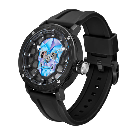 BLUE CORROSION QUARTZ MOVEMENT PHANTOM PULSE